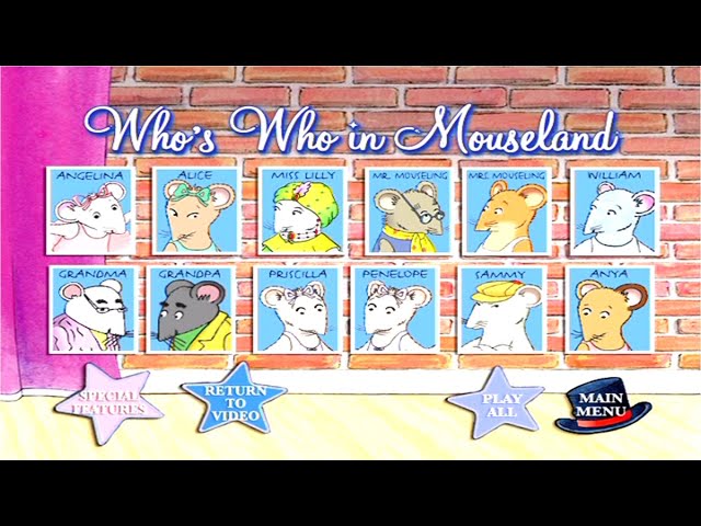 Angelina Ballerina - Who's Who in Mouseland