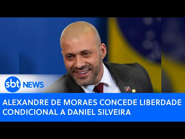 Alexandre de Moraes concede liberdade condicional a Daniel Silveira | SBT News