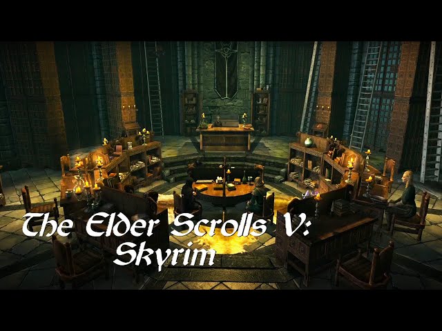 Kıştutan Mektebi (Kışhisar Koleji) - The Elder Scrolls V: Skyrim - Benimle Çalış (50/10 Pomodoro)