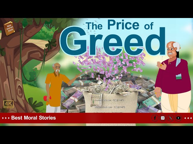 stories in english - The Price of Greed - moral stories in english -  Stories in English