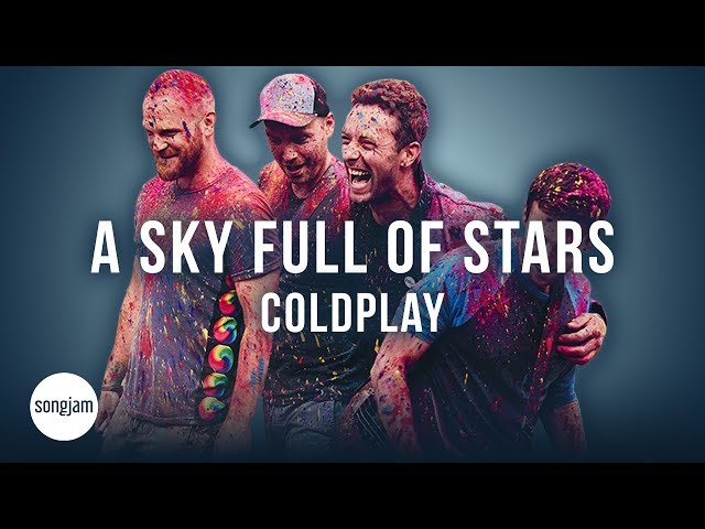 Coldplay - A Sky Full of Stars (Official Karaoke Instrumental) | SongJam