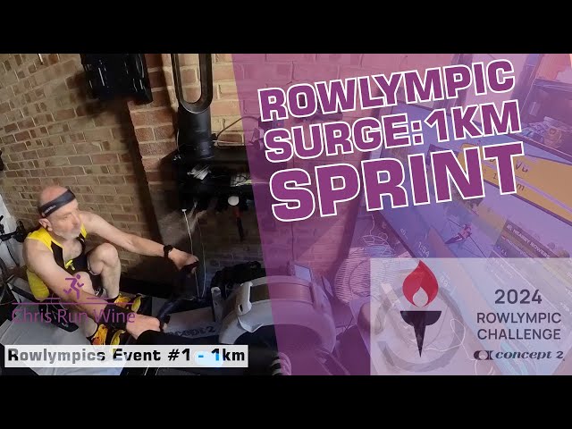 Concept 2 Rowlympics 1km Rowing Challenge - Event #1