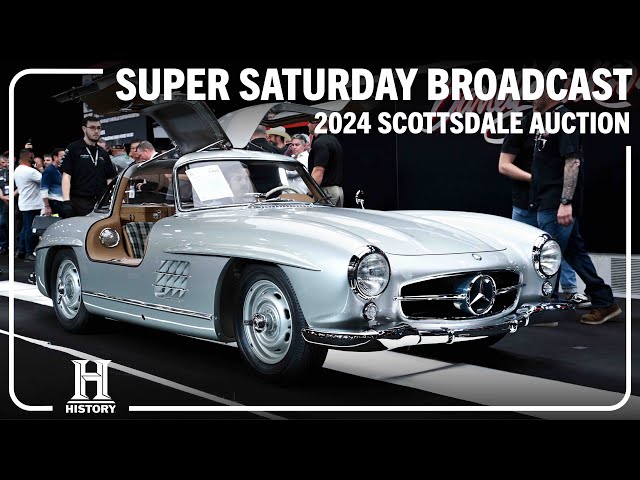 2024 SCOTTSDALE SUPER SATURDAY BROADCAST - Saturday, January 27  - BARRETT-JACKSON 2024 AUCTION