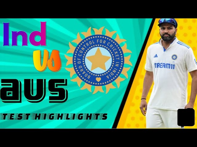 ind vs aus test match || full highlights.