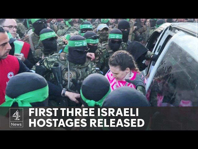 Gaza ceasefire: first hostages and prisoners released