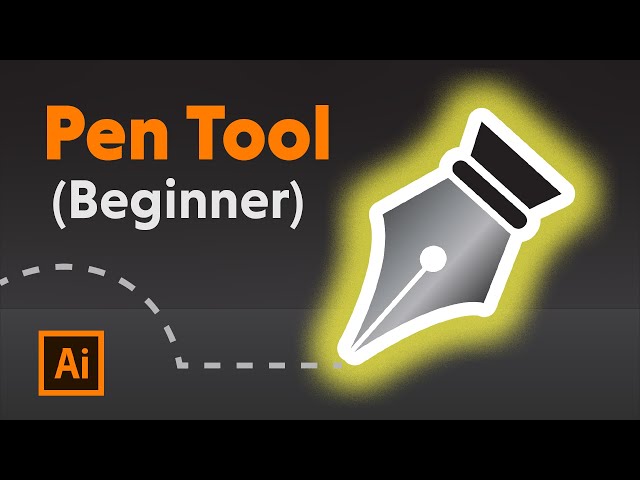 Pen Tool Tutorial for Graphic Designers | Adobe Illustrator