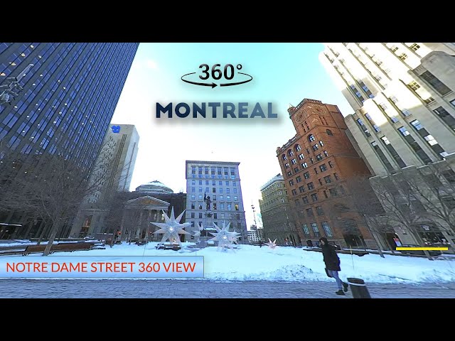 360 VIDEO | OLD MONTREAL | ATWATER MARKET TO NOTRE DAME BASILICA