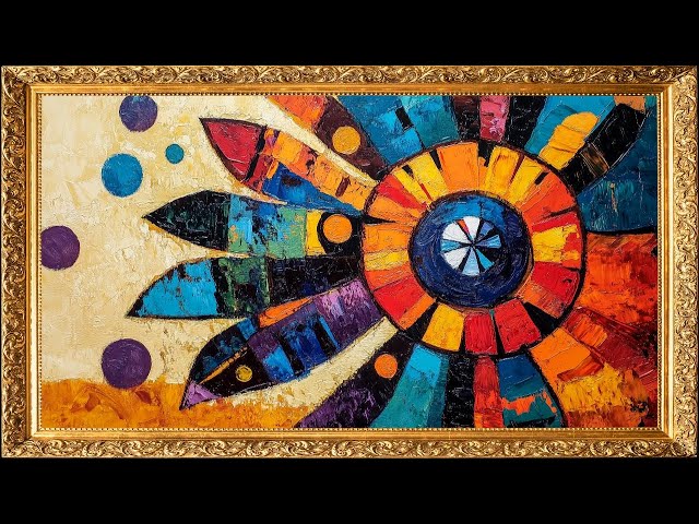 Frame TV Art | Tv Art Screensaver 4k | Native American Indian Tribal Art