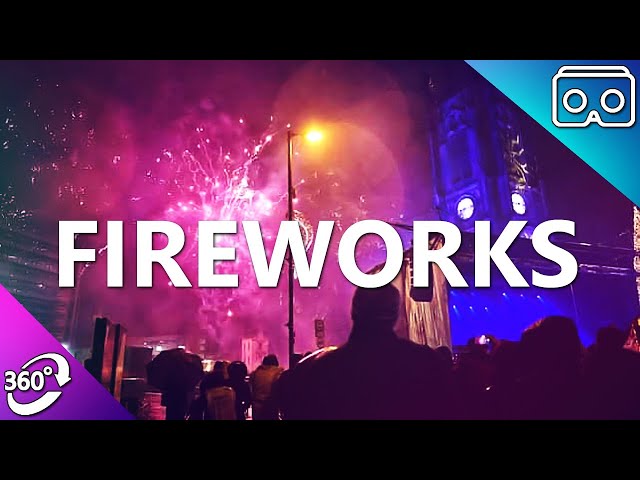 VR Fireworks - Christmas Lights Switch On 2019