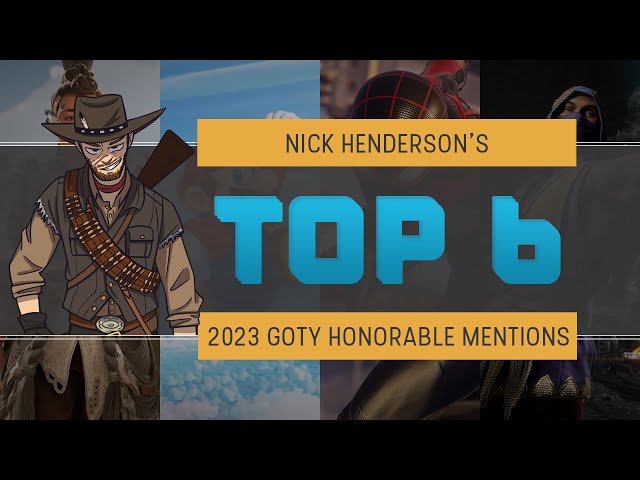 Nick Henderson's 2023 Honorable Mentions