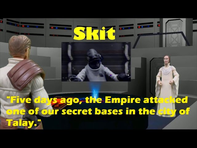 Star Wars Kyle Katarn Skit #4 - Mon Mothma Hires Kyle To Investigate The Dark Trooper