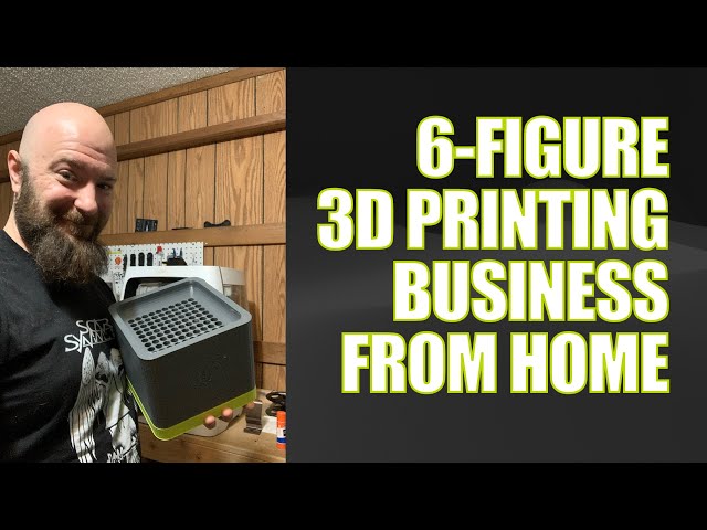 How I Built a 6-Figure 3D Printing Business From Home