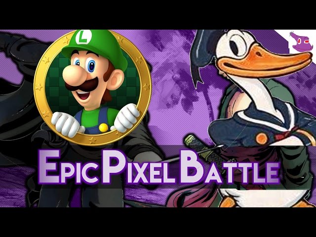 Luigi VS Donald Duck - EPIC PIXEL BATTLE [ EPB SAISON 3 ]