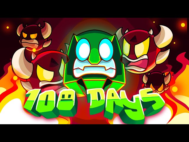 I Survived 100 Days of Extreme Demons