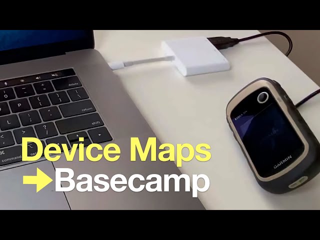 How To Copy Garmin TopoActive Maps From GPS Device to Basecamp