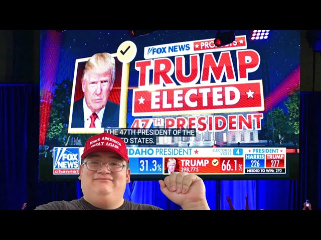 Vlog 53:“Donald Trump Wins the Presidency: A Historic Day in America”