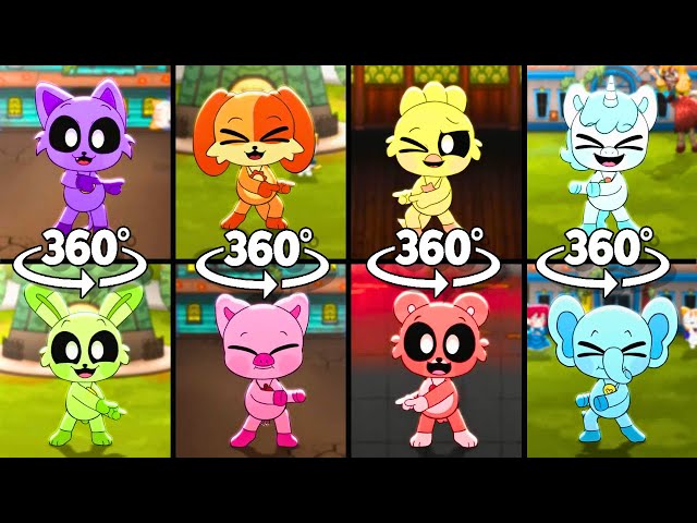 360° VR Smiling Critters POKÉDANCE Shorts Animation COMPLETE EDITON  POPPY PLAYTIME CHAPTER 3