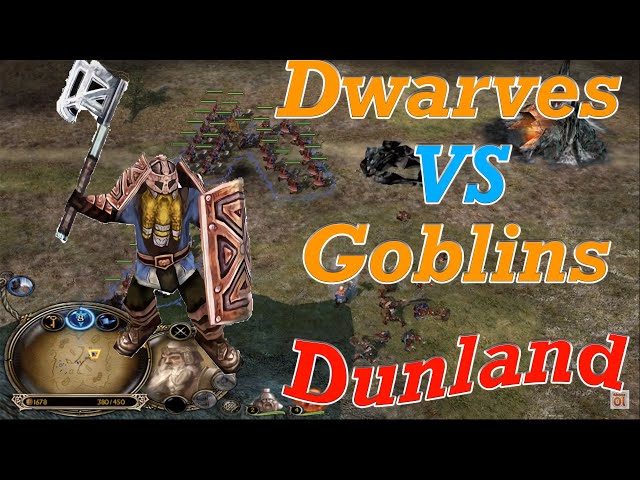 LOTR | Dunland war | Battle for Middle-Earth 2: Rise of the Witch-King | We destroyed the goblins