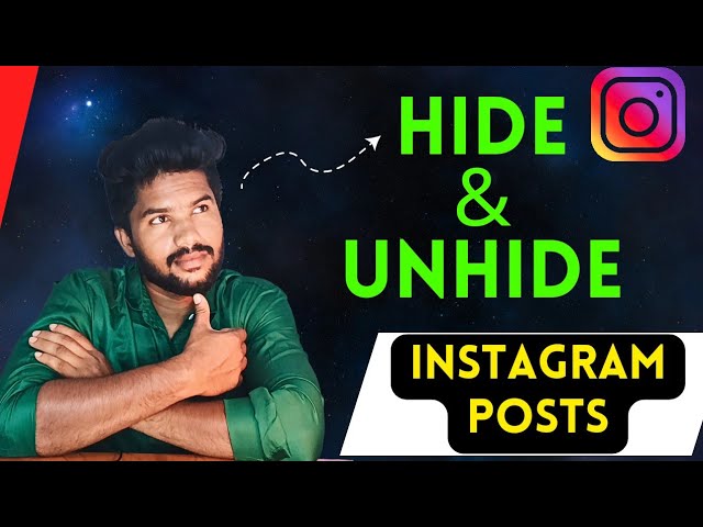 How To Hide and Unhide Posts On Instagram | Instagram Posts Hide Tamil | Instagram Tricks in Tamil