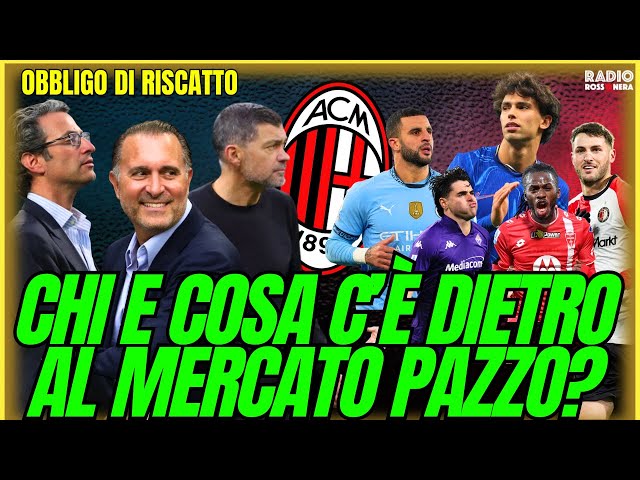 CHI E COSA HA SMOSSO IL MERCATO DEL MILAN? I CAMBI DI MILAN-ROMA COPPA ITALIA | Obbligo di Riscatto