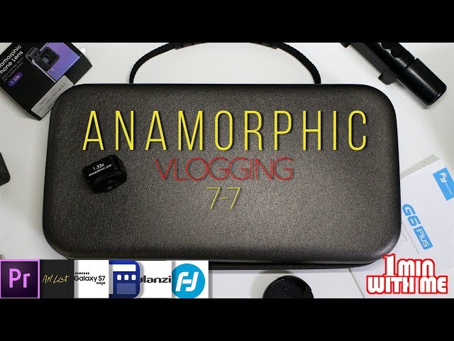 Anamorphic Vlogging ......1 Min With Me (Ulanzi Anamorphic 1.33 lens)