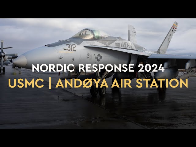 Allied Air Forces at Andøya Air Station | Nordic Response 2024