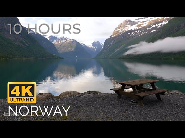 Norway Relaxing Nature Sounds 💦 Relaxing Ambience, White Noise & Nature Sounds by Scenic Sound