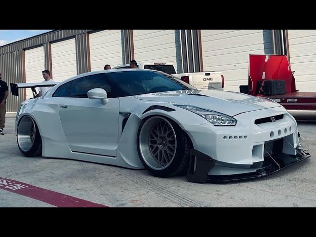 Nissan R35 GTR with a Pandem Rocket Bunny Kit!!