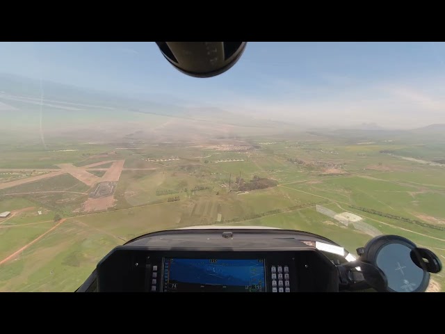 2022 08 09 Gyrocopter flying Winelands Airfield