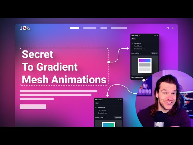 The Smooth Mesh Gradient Animation Design You're NOT Using!