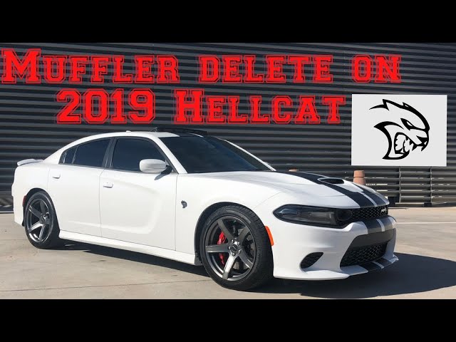 2019 Dodge Charger Hellcat - Muffler Delete