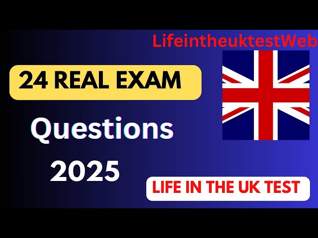 LIFE IN UK TEST FREE PRACTICE 2025||BRITISH CITIZENSHIP #5