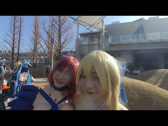 【VR180 3D】 コミックマーケット コミケ コスプレ 4日 Comic Market C97 Cosplay 4th Day 13