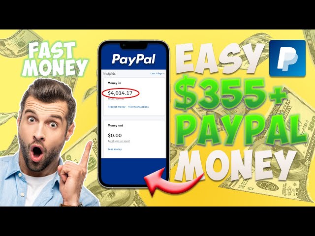 How To Make Money FAST!! $350+ Day On PayPal NO LIMITS!