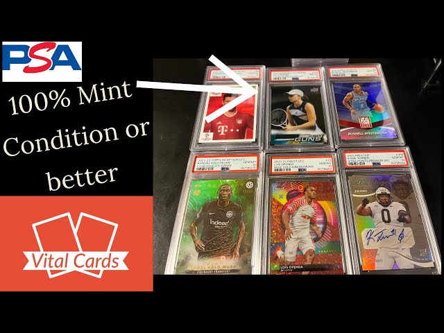 16 card PSA grade reveal: Football, Basketball, Soccer edition