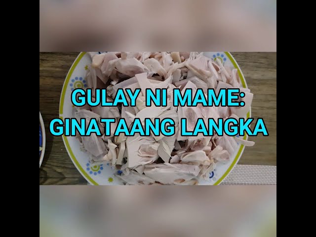 GINATAANG LANGKA