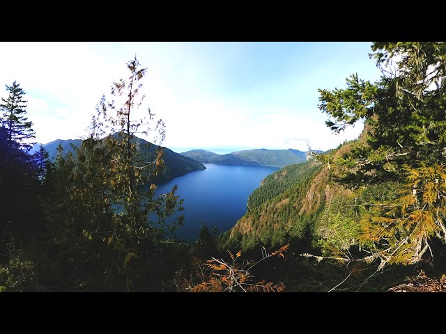 360 VR Hike on Storm Boy trail, Olympic National Park, Washington, USA (part 2)