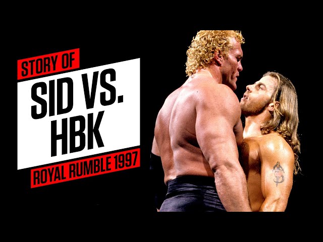 Story of Sycho Sid vs. Shawn Michaels at Royal Rumble 1997