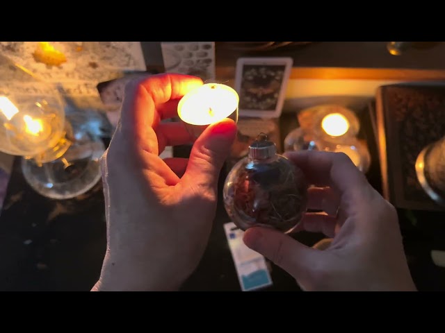 I make a Witch’s ball!