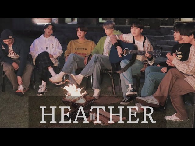 BTS ( 방탄소년단) - Heather [Fmv]💜