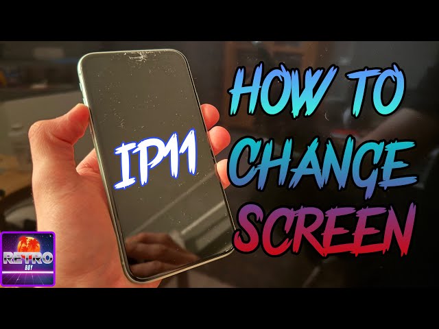 How To Change Screen On iPhone 11!