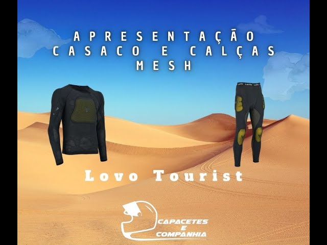 Apresentação Casaco e Calças de Protecção Lovo Tourist