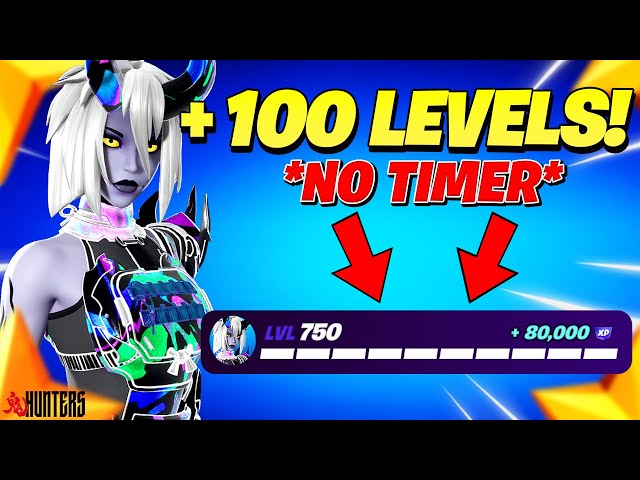 *No Timer* Game Breaking FORTNITE XP GLITCH Map to LEVEL UP FAST