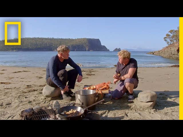 Crayfish Hunting in Tasmania | Gordon Ramsay: Uncharted