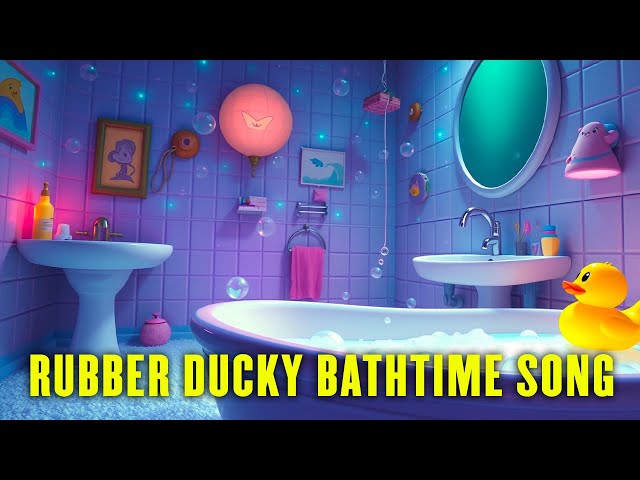 Rubber Ducky | Bathtime Song | Sing-along