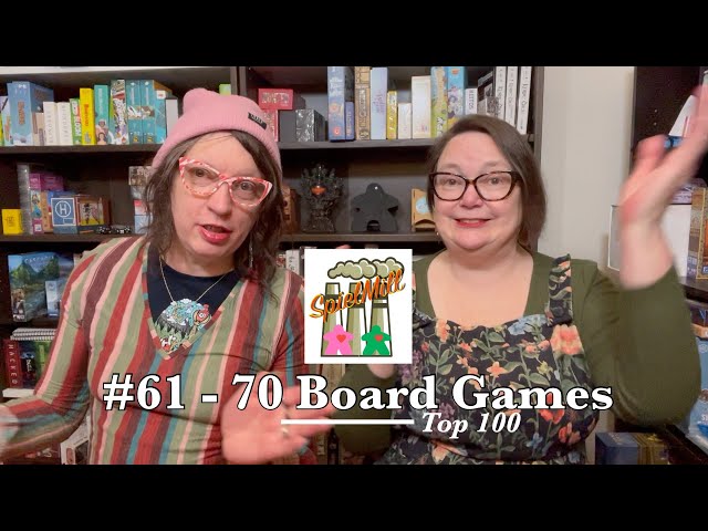 Top 100 Board Games: #61 to 70!!