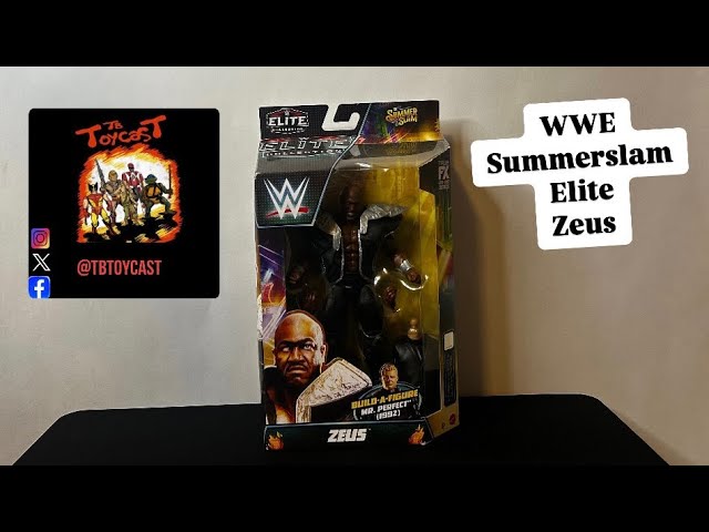 WWE Mattel Elite Summerslam Zeus Unboxing