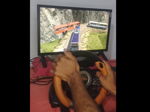 BUS driving challenge on the most dangerous road #001   #ets2 #shortsfeed #live #shortslive