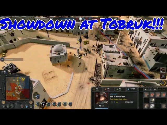 COH 3 Ultimate WW2 Showdown at Tobruk!