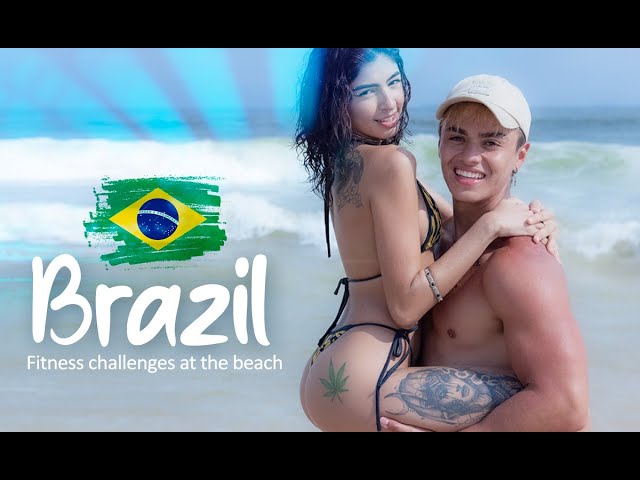 VR180 Girls Challenges at Copacabana Beach - Brazil